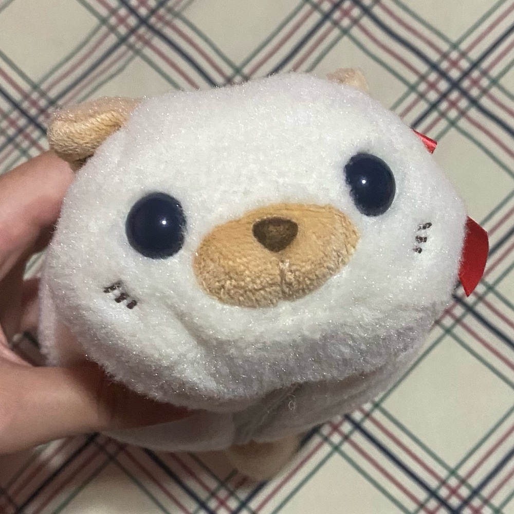 🌹✨ RARE Kawaii 8” Amuse Tsuchineko Siamese Cat Plush Pencil Pouch✨🌹